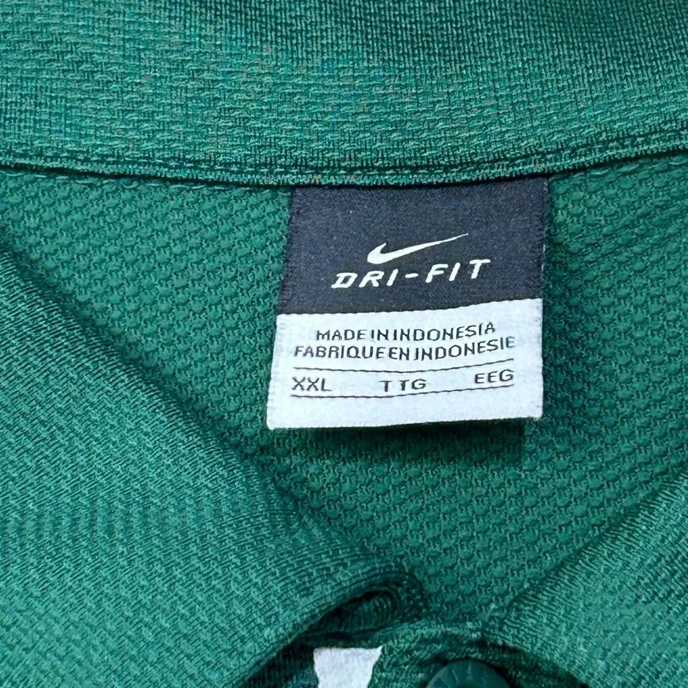 Nike Green Polo Shirt Mens XXL